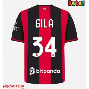 AC Milan Mario Gila #34 Tricou Fotbal Replică 2026-27 Barbati Acasa